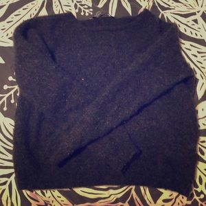 Trades!! Brandy Melville cropped fuzzy sweater